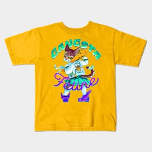 Feline Gangsta Kids T-Shirt